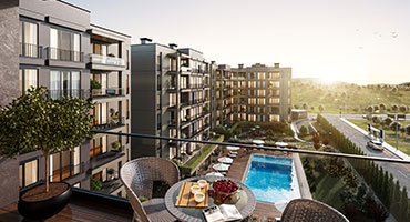 İnallar Hayat 3 3+1 Daire Balkon