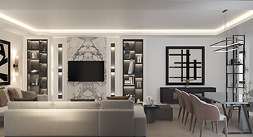 İnallar Hayat 3 3+1 Daire Salon